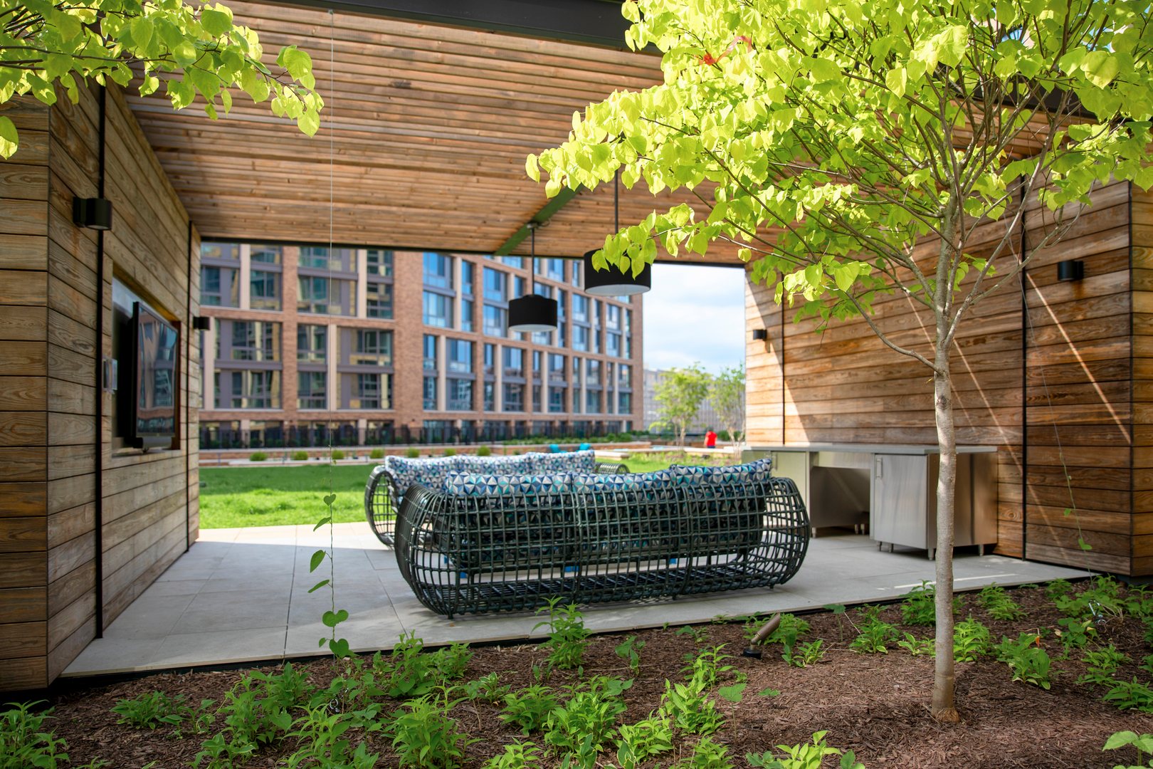 Outdoor lounge