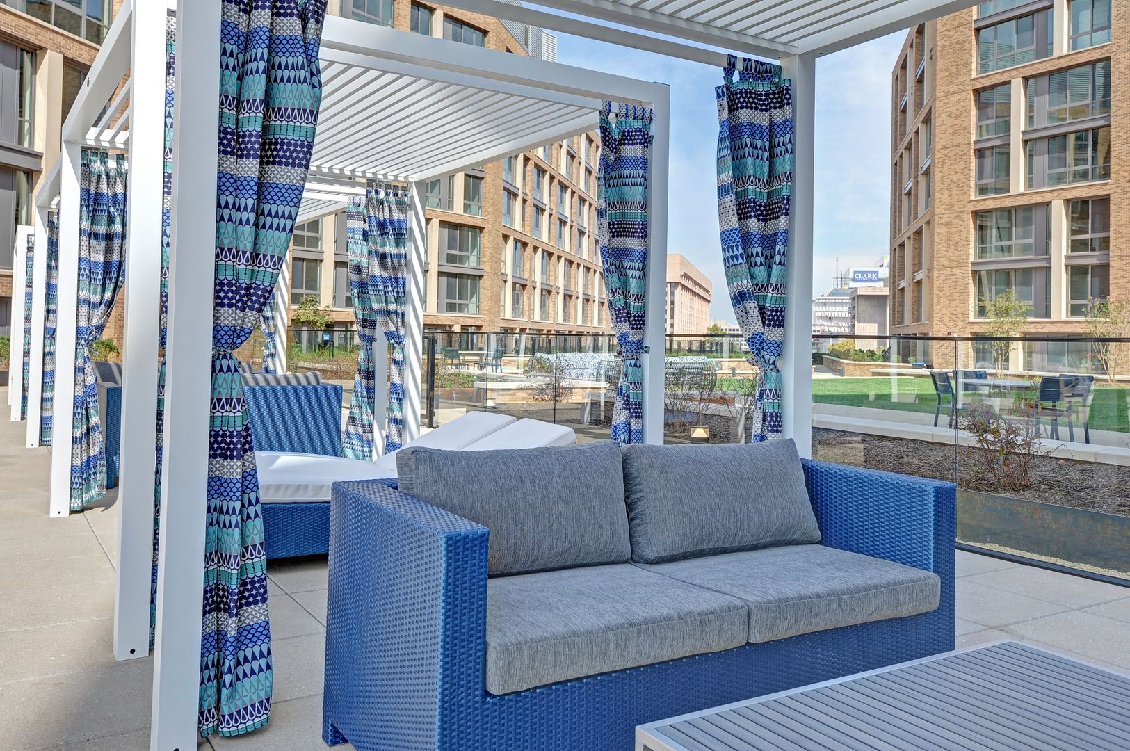 Pool cabanas